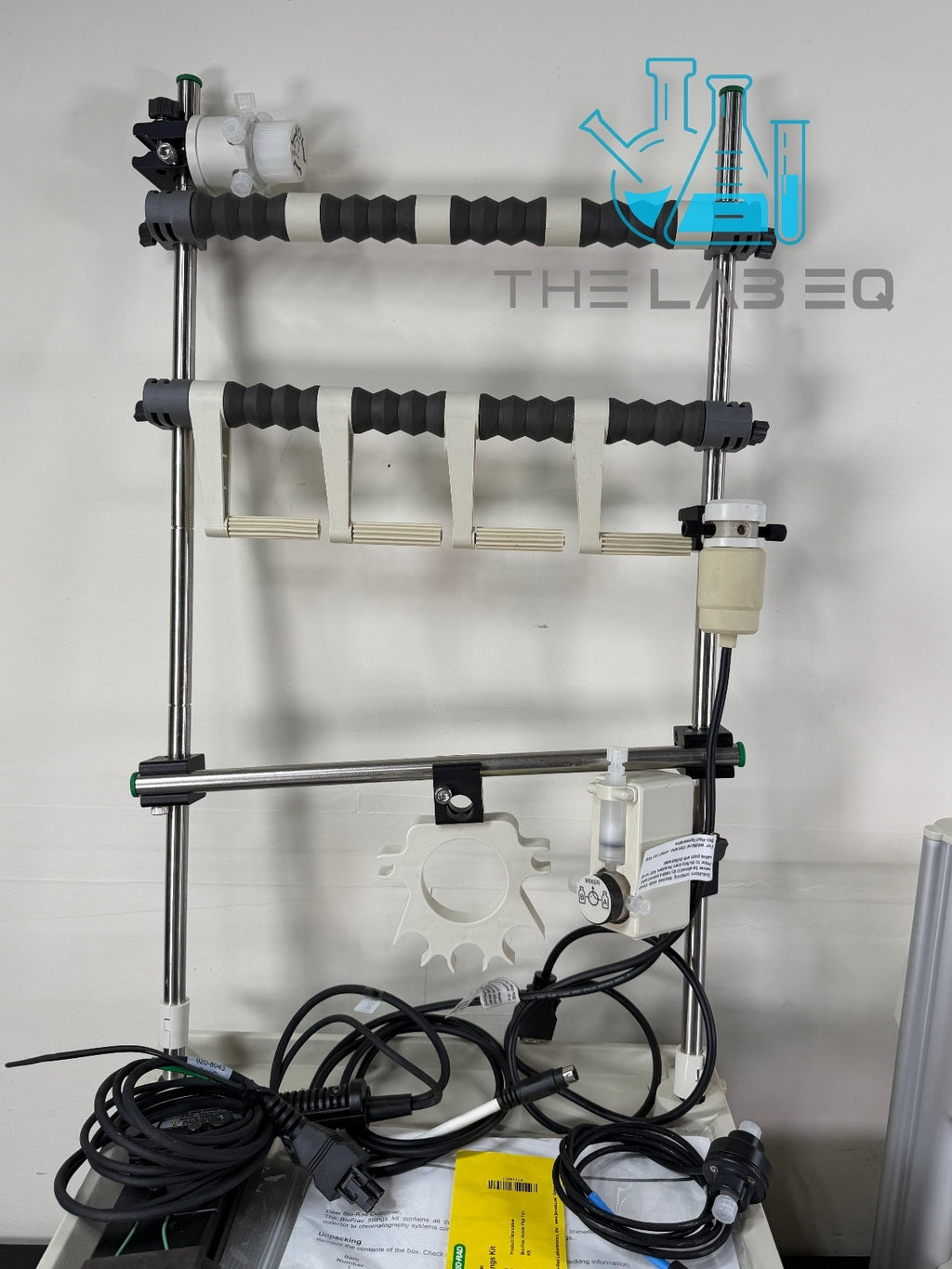 BioRad BioLogic DuoFlow 10 FPLC system with UV Detector w/ Extras