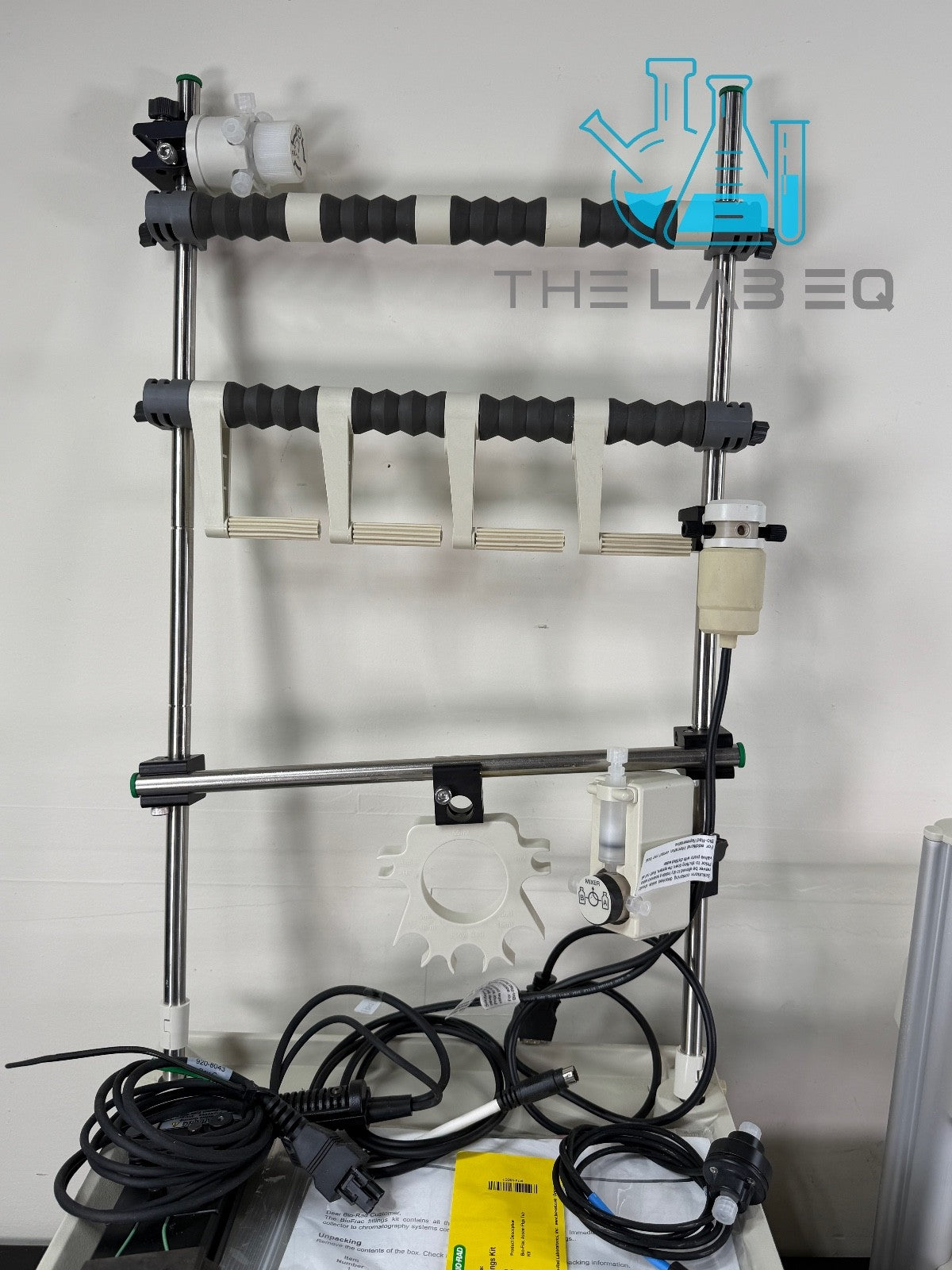 BioRad BioLogic DuoFlow 10 FPLC system with UV Detector w/ Extras