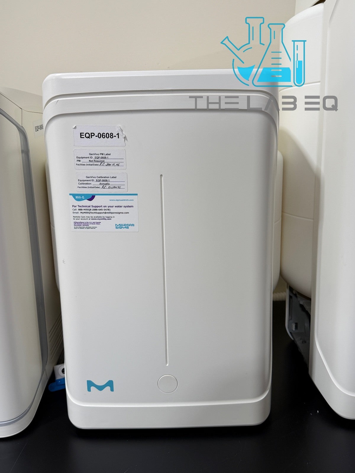 MilliporeSigma Milli-Q® IQ 7005 Water Purification System, 5 L/H w/ 2 Tanks