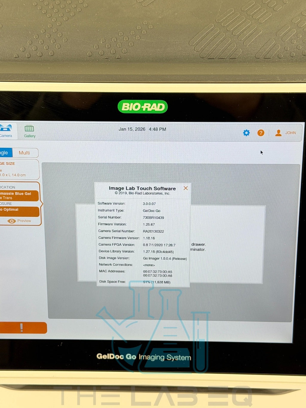 BIO-RAD GelDoc Go Imaging System w/ Warranty