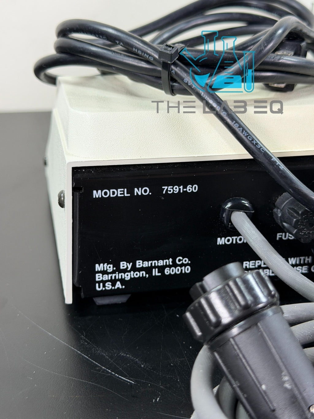 Masterflex I/P 7591-50 Peristaltic Pump Drive & 7591-60 High Capacity Controller