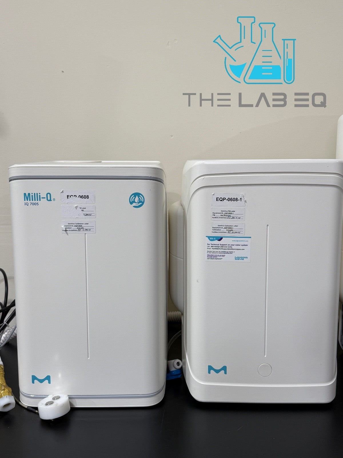 MilliporeSigma Milli-Q® IQ 7005 Water Purification System, 5 L/H w/ 2 Tanks