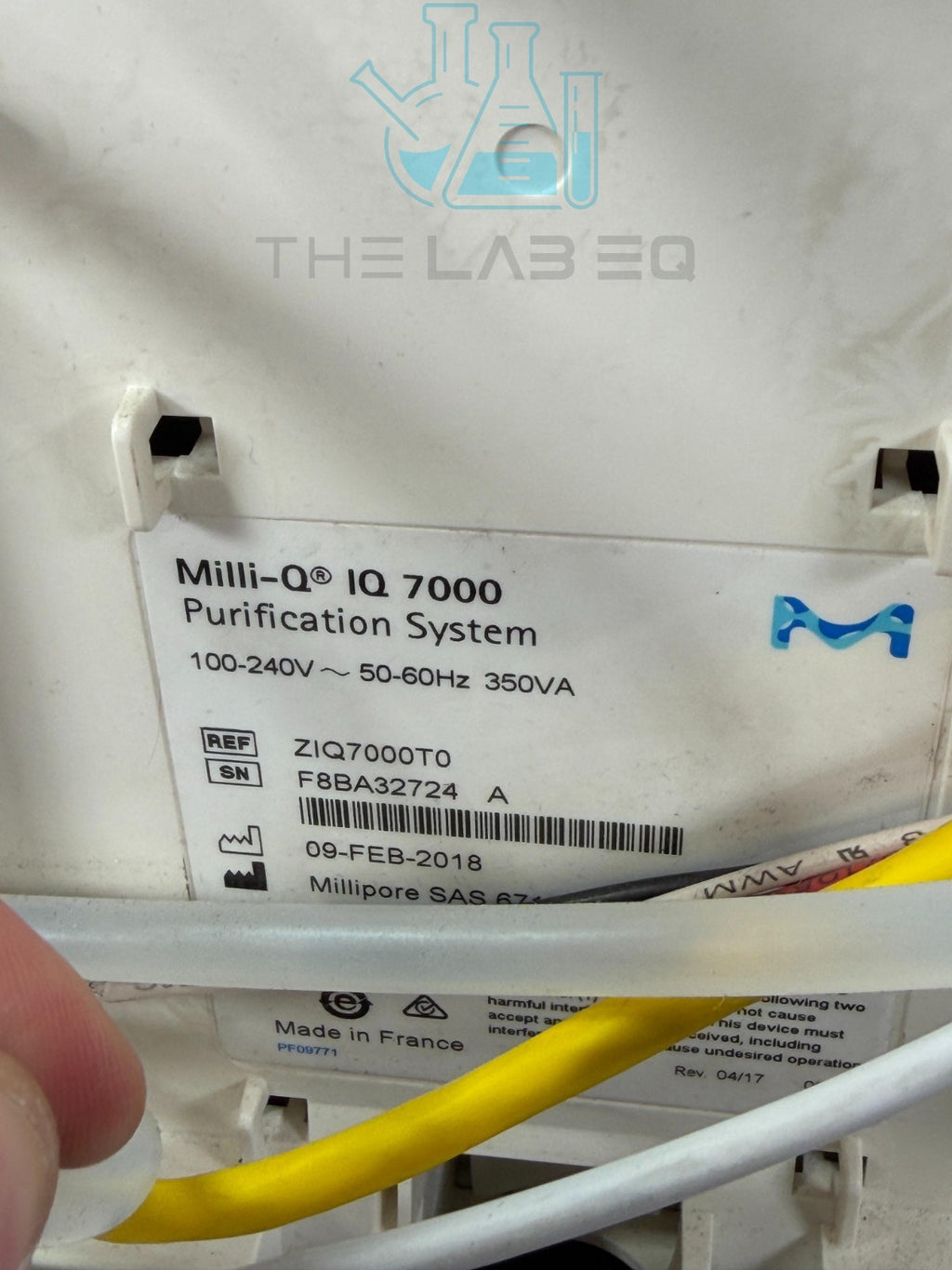 Milli-Q IQ 7000 Ultrapure Water Purification System with Q-POD w/ Warranty