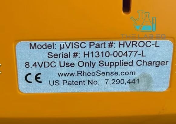 Rheosense µVisc Sample Volume Viscometer Rheometer Portable Meter HVROC-L