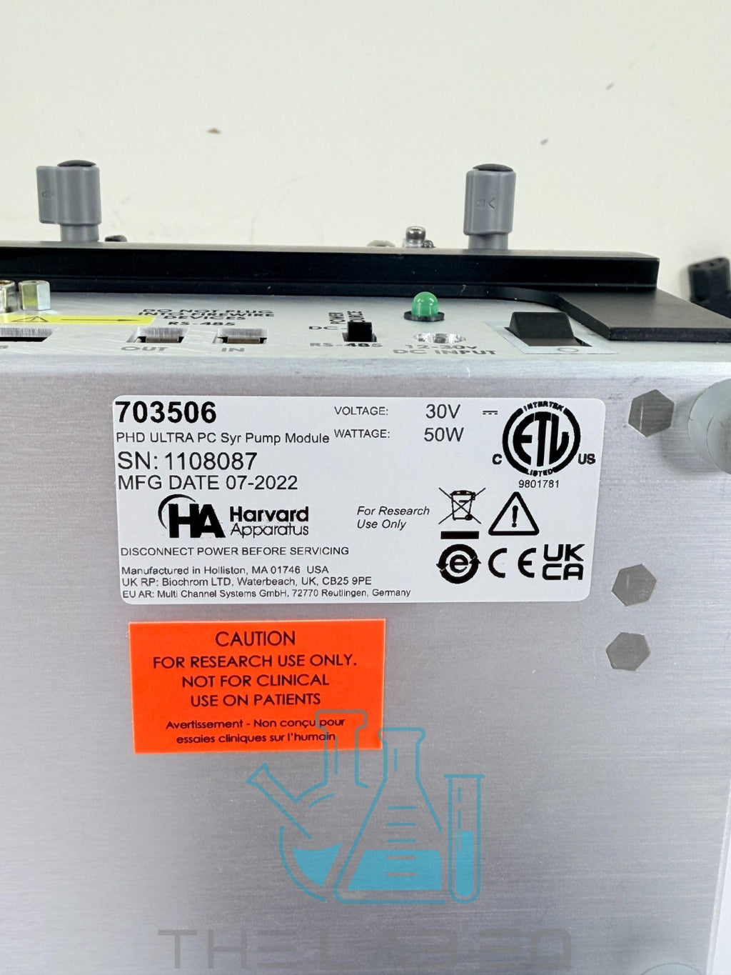 Harvard Apparatus 70-3506 PHD ULTRA OEM Syringe Pump Module w/ Warranty