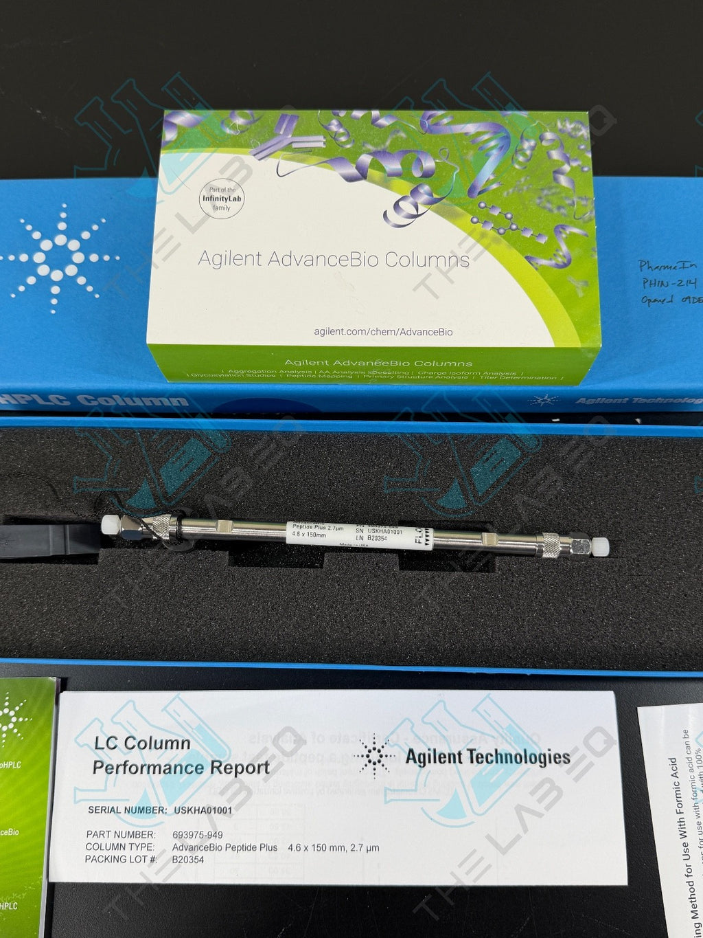 Agilent AdvanceBio Plus 4.6 x 150mm 2.7- Micron Chromatographic Column 693975949