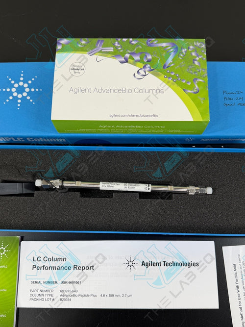 Agilent AdvanceBio Plus 4.6 x 150mm 2.7- Micron Chromatographic Column 693975949