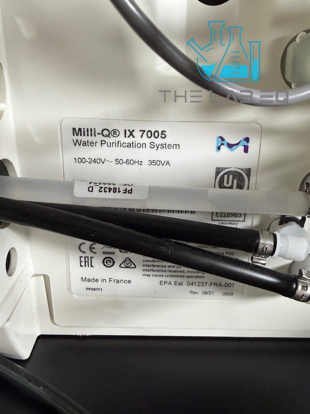 MilliporeSigma™ Milli-Q™ IX 7005 Water Purification System w/ 100L Tank