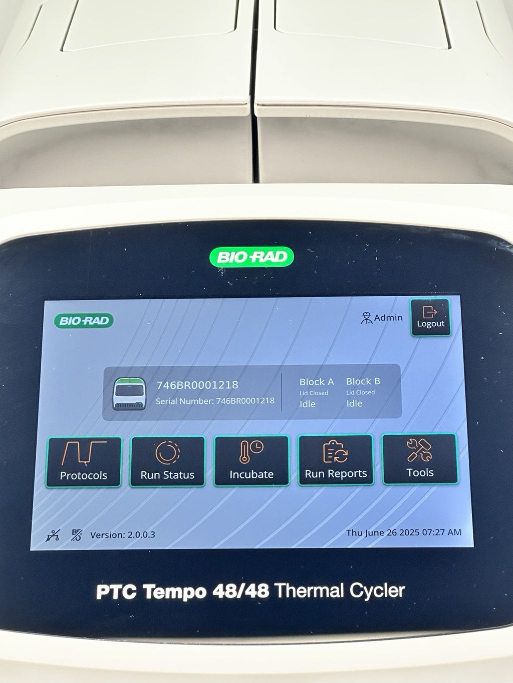 Bio-Rad Biorad PTC Tempo 48/48 Thermal Cycler 12015309 w/Warranty
