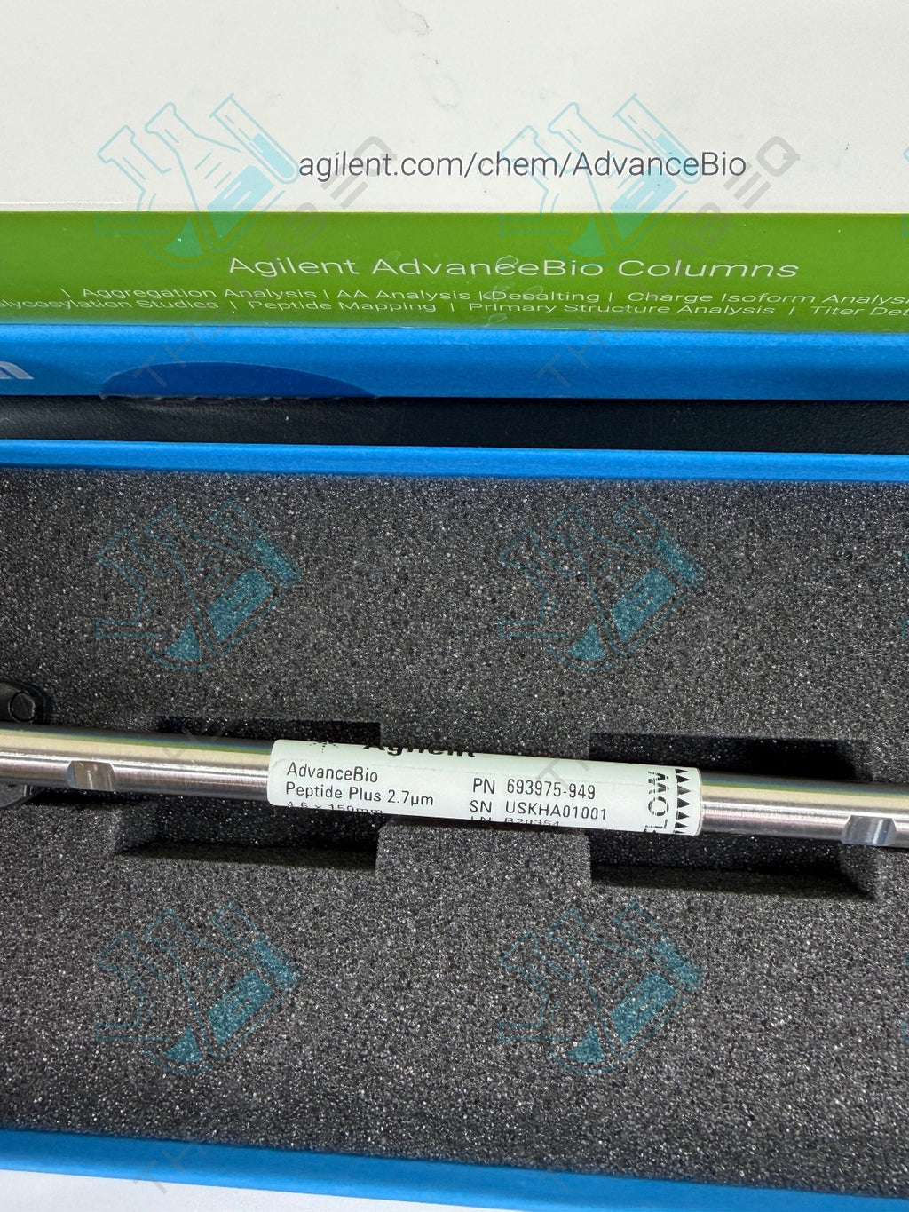 Agilent AdvanceBio Plus 4.6 x 150mm 2.7- Micron Chromatographic Column 693975949