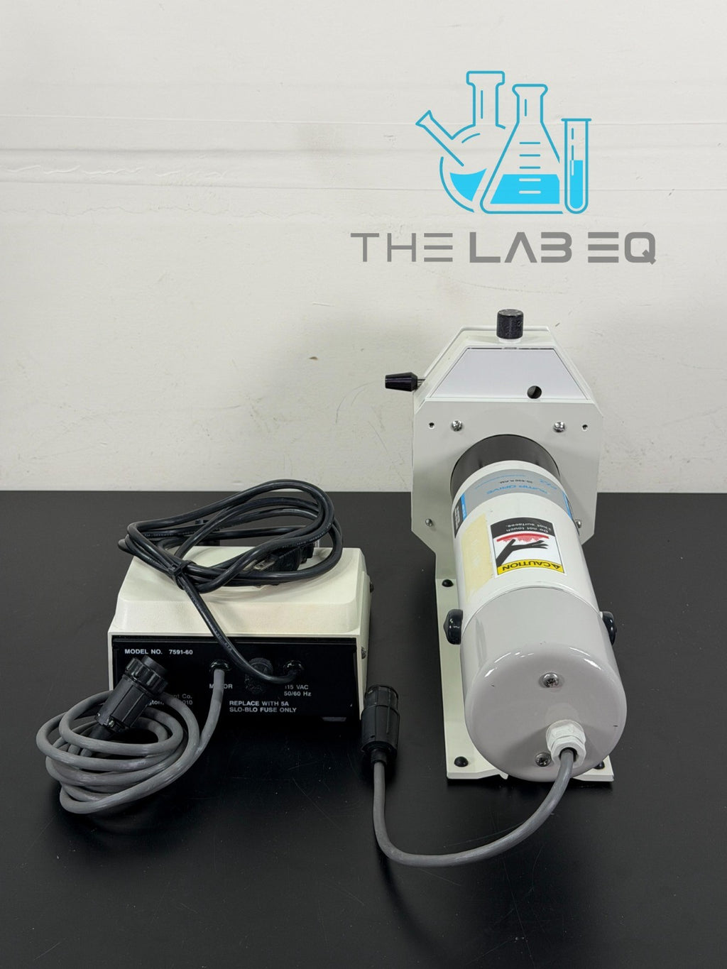 Masterflex I/P 7591-50 Peristaltic Pump Drive & 7591-60 High Capacity Controller