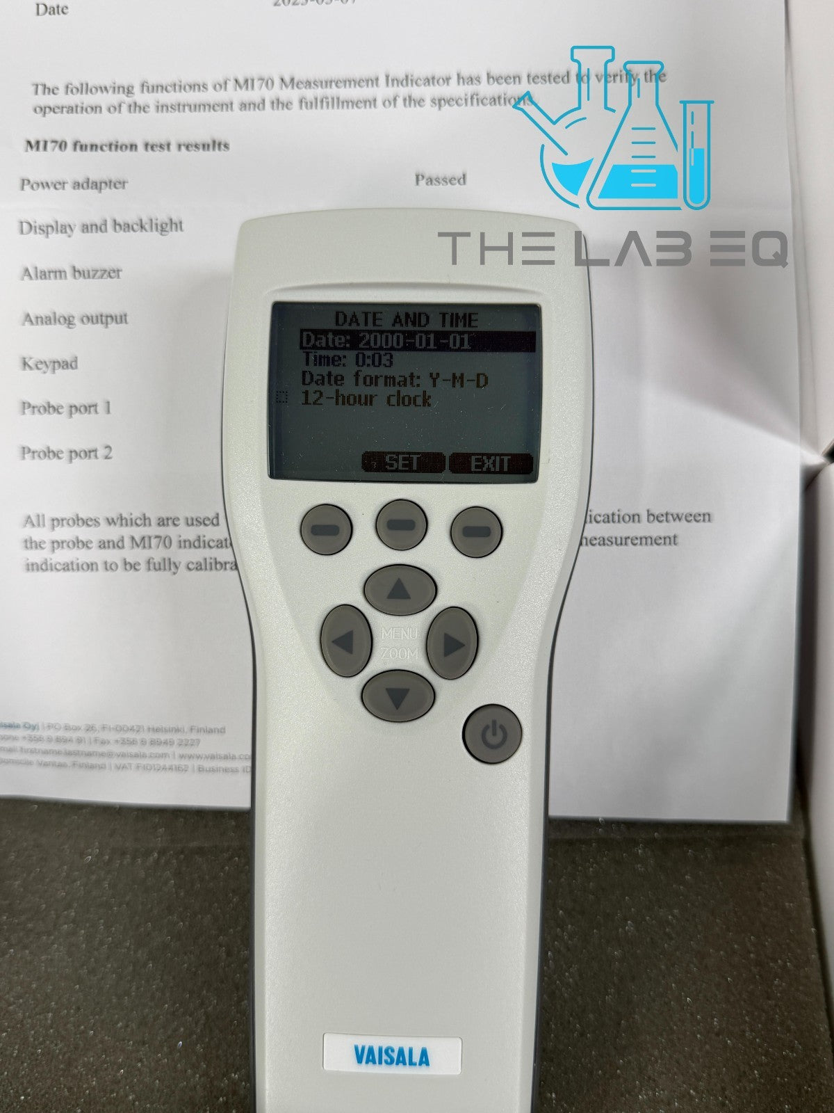 Vaisala Instrument Measurement Indicator MI70 no probe w/Warranty