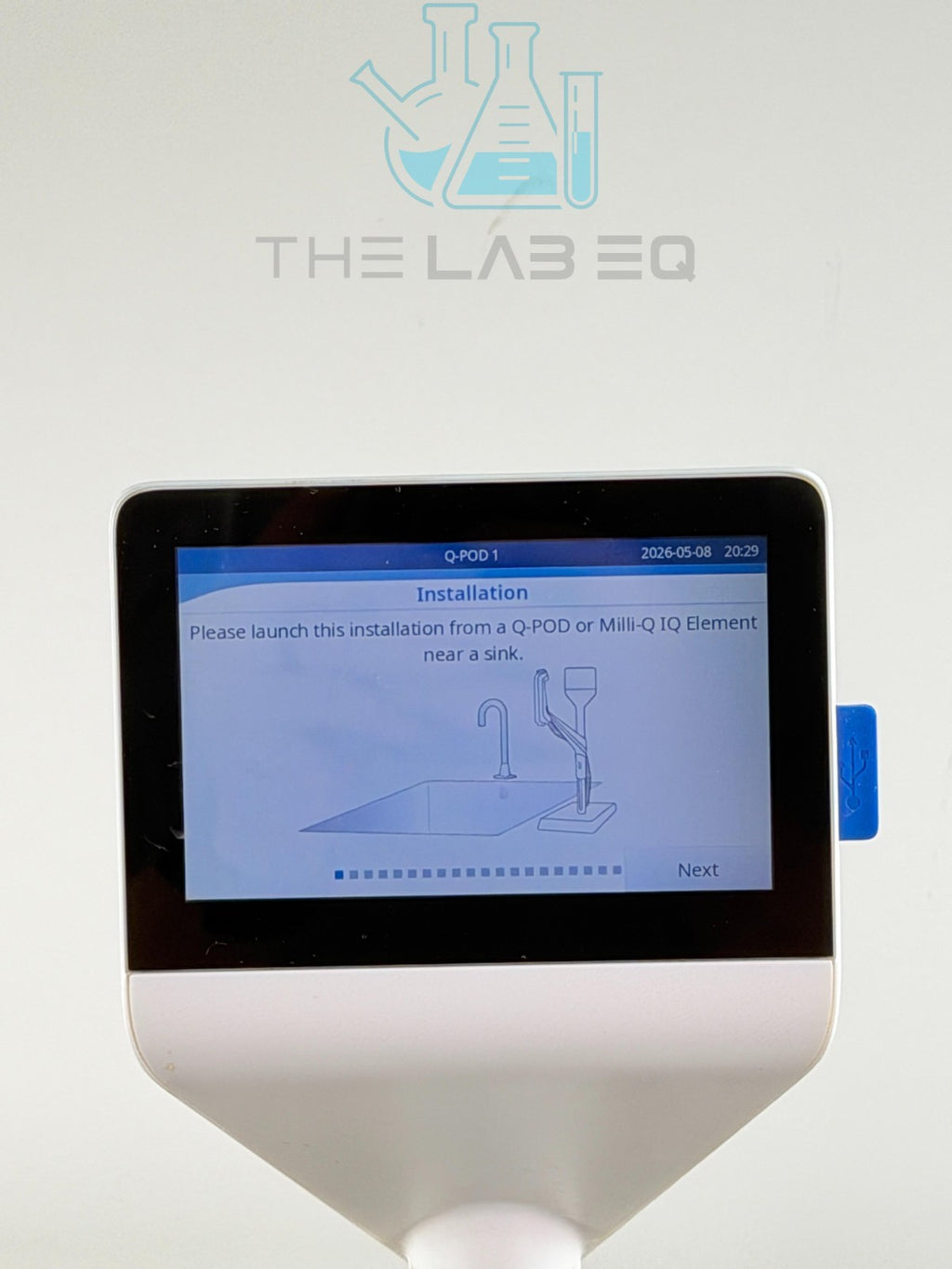 Milli-Q IQ 7000 Ultrapure Water Purification System with Q-POD w/ Warranty