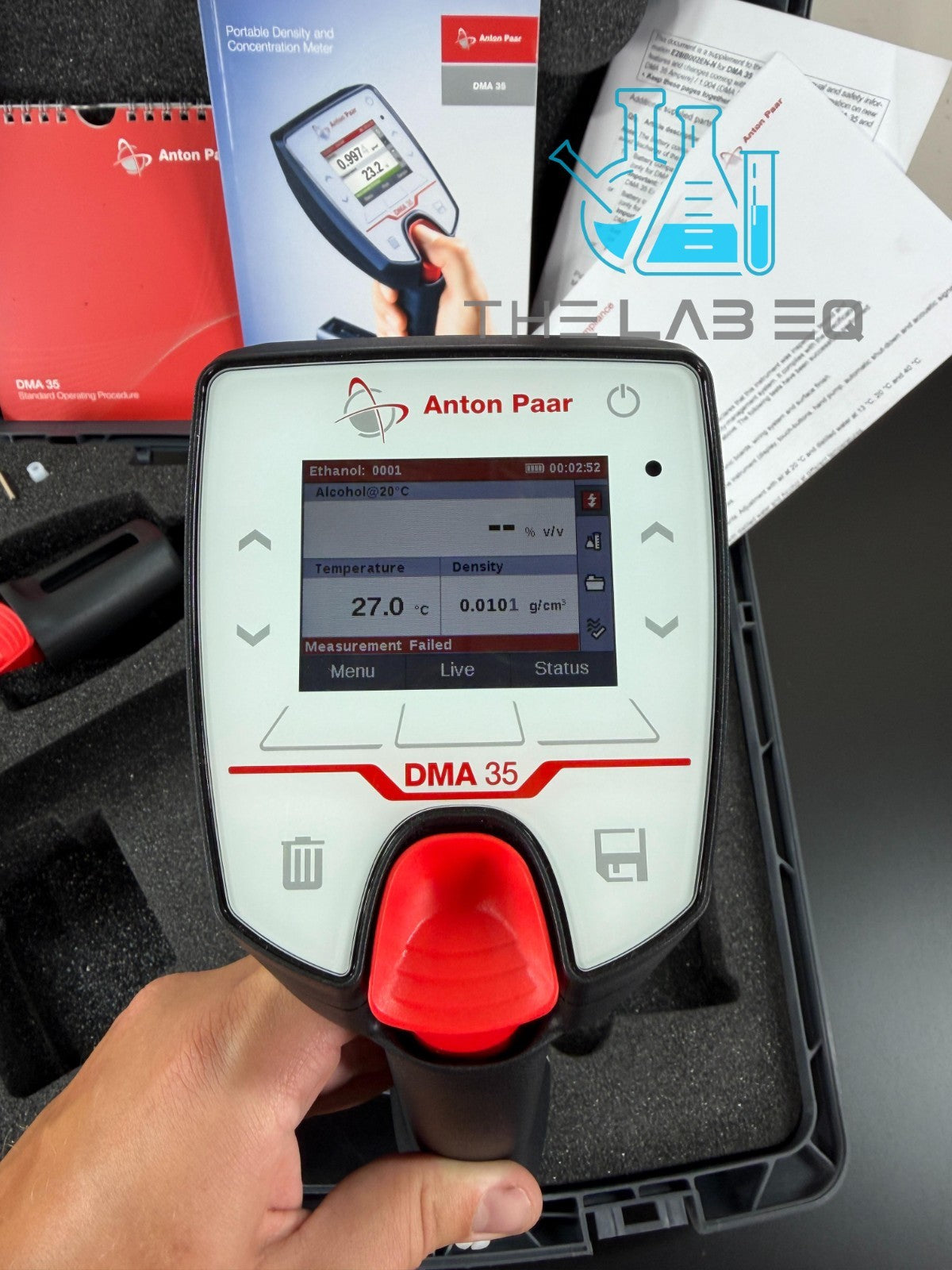Anton Paar DMA 35 V4 Portable Digital Density Meter Version 4 w/ Warranty