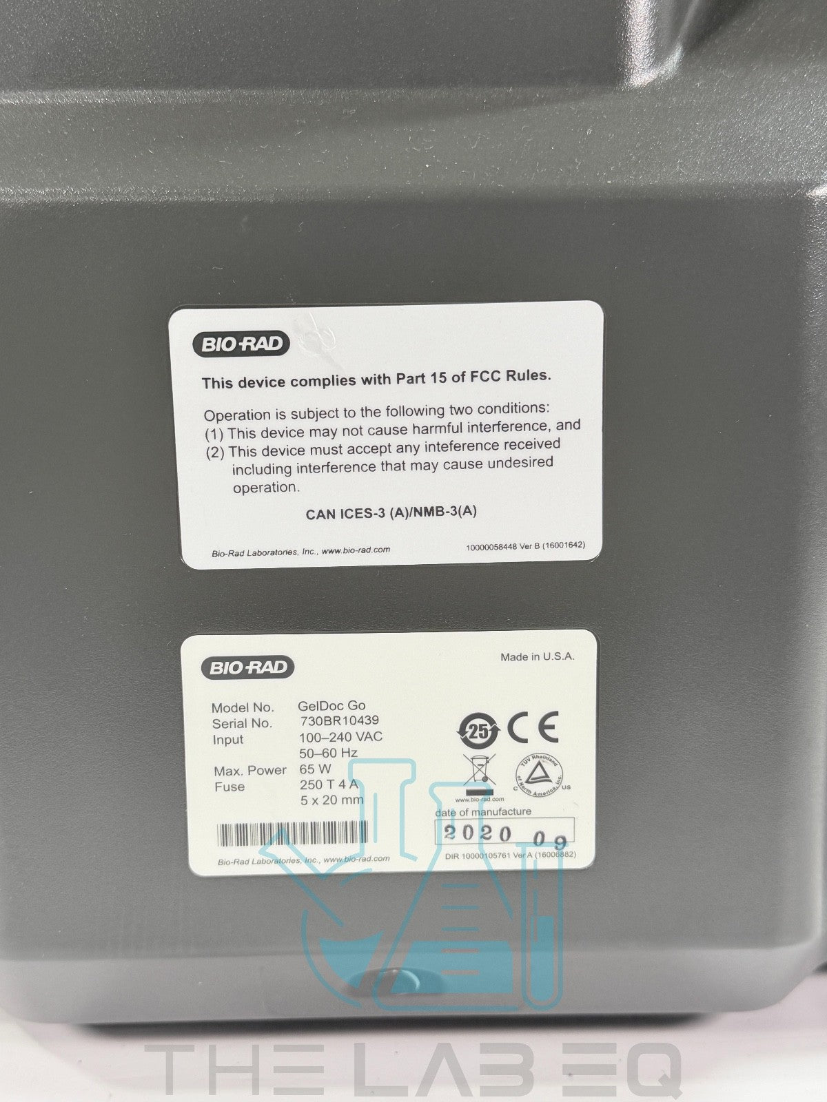 BIO-RAD GelDoc Go Imaging System w/ Warranty
