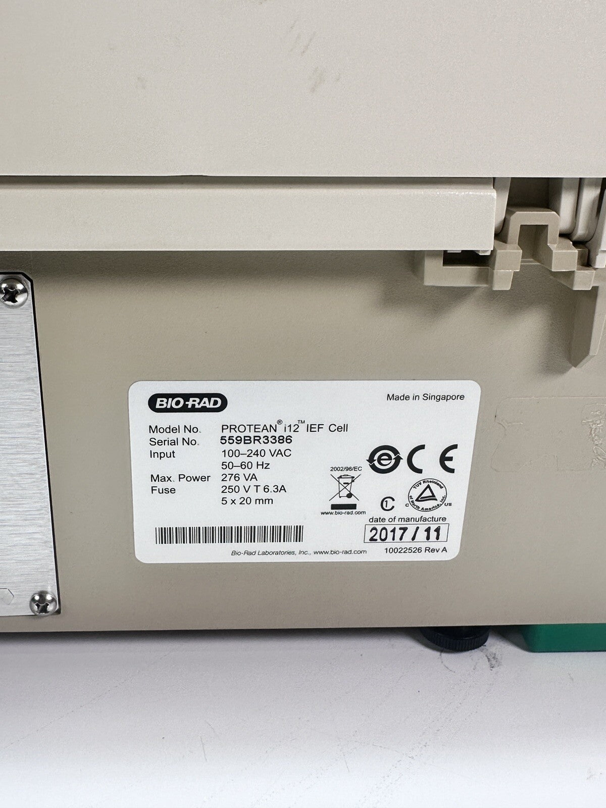Bio Rad Protean i12 IEF Cell Isoelectric Focusing Protein System w/ Warranty