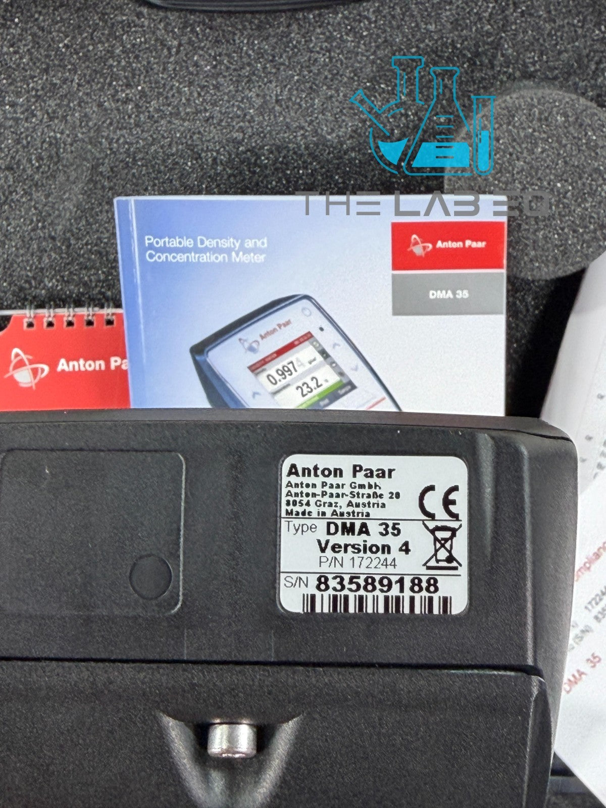 Anton Paar DMA 35 V4 Portable Digital Density Meter Version 4 w/ Warranty