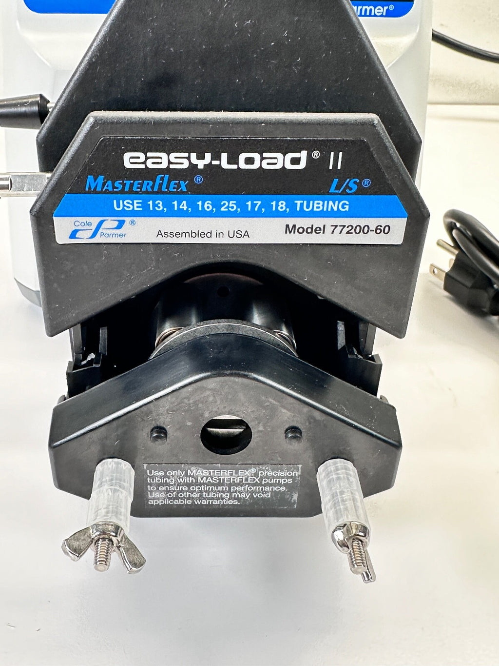 Cole-Parmer Masterflex Peristaltic Pump 7523-90 w/ 2x Easy-Load II Pump Heads