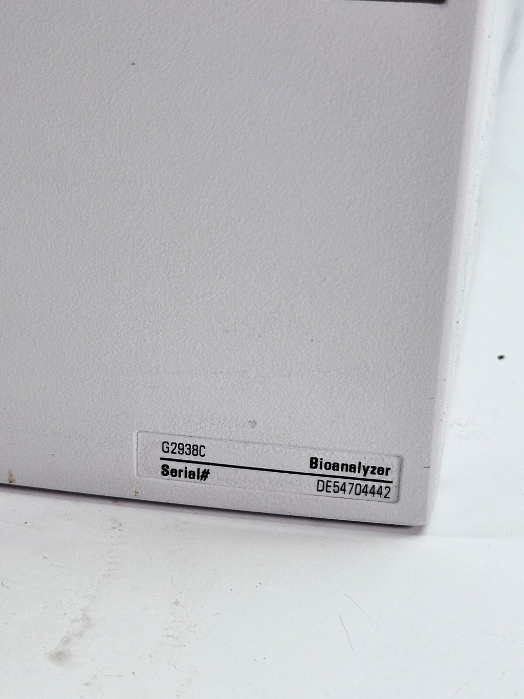 Agilent 2100 Bioanalyzer G2938C w/ laptop and software w/ Warranty