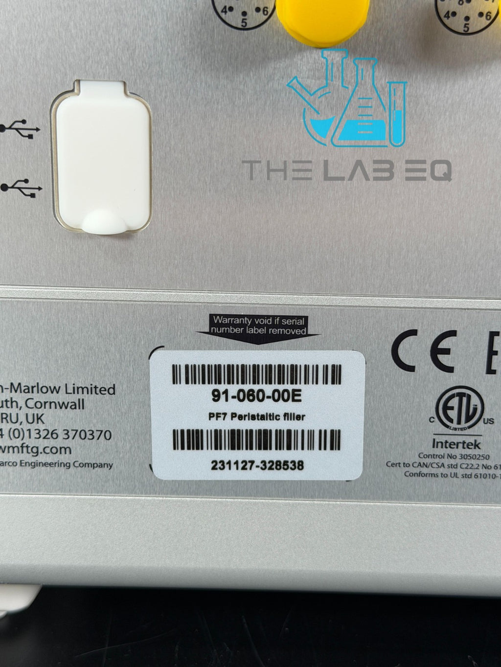 Watson Marlow Flexicon Liquid Filling PF7 Pump Peristaltic w/ Warranty