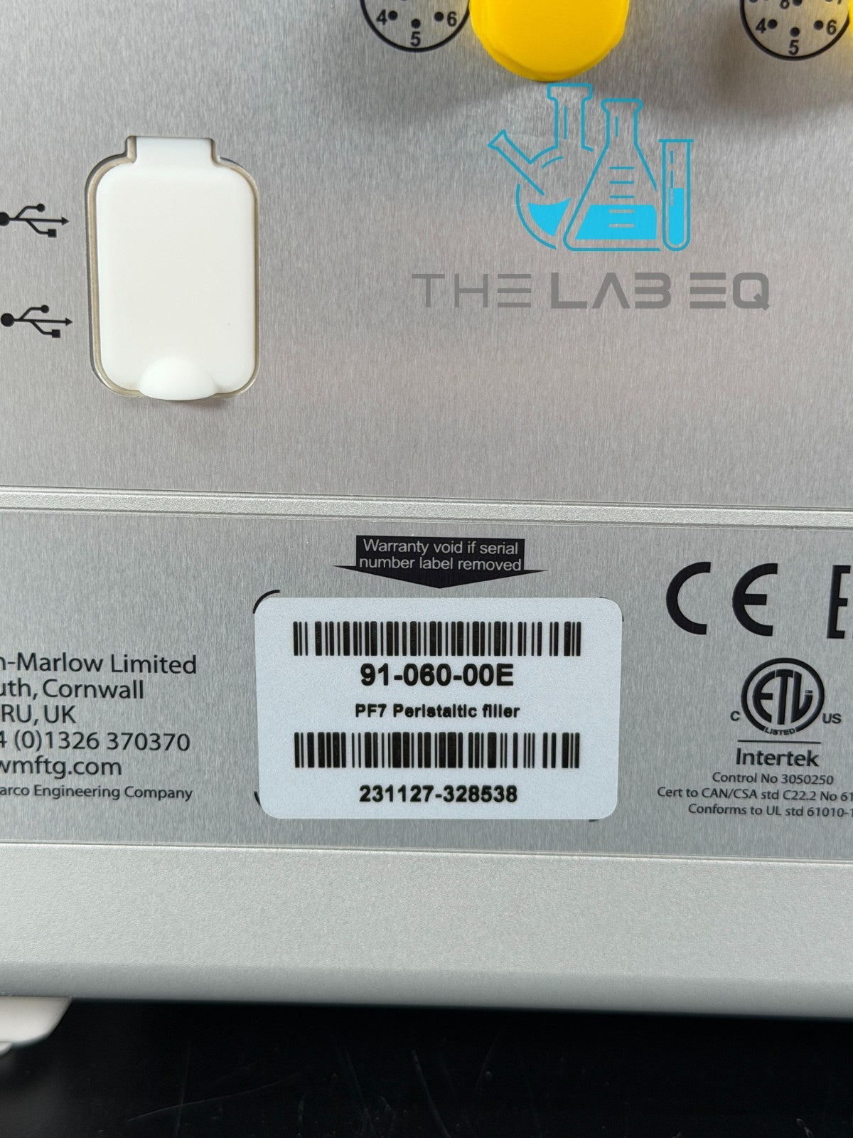Watson Marlow Flexicon Liquid Filling PF7 Pump Peristaltic w/ Warranty