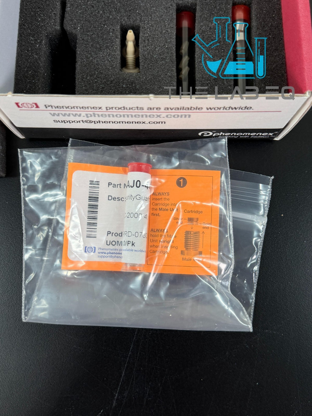 Phenomenex Part No KJ0-4282 SecurityGuard Guard Cartridge Kit