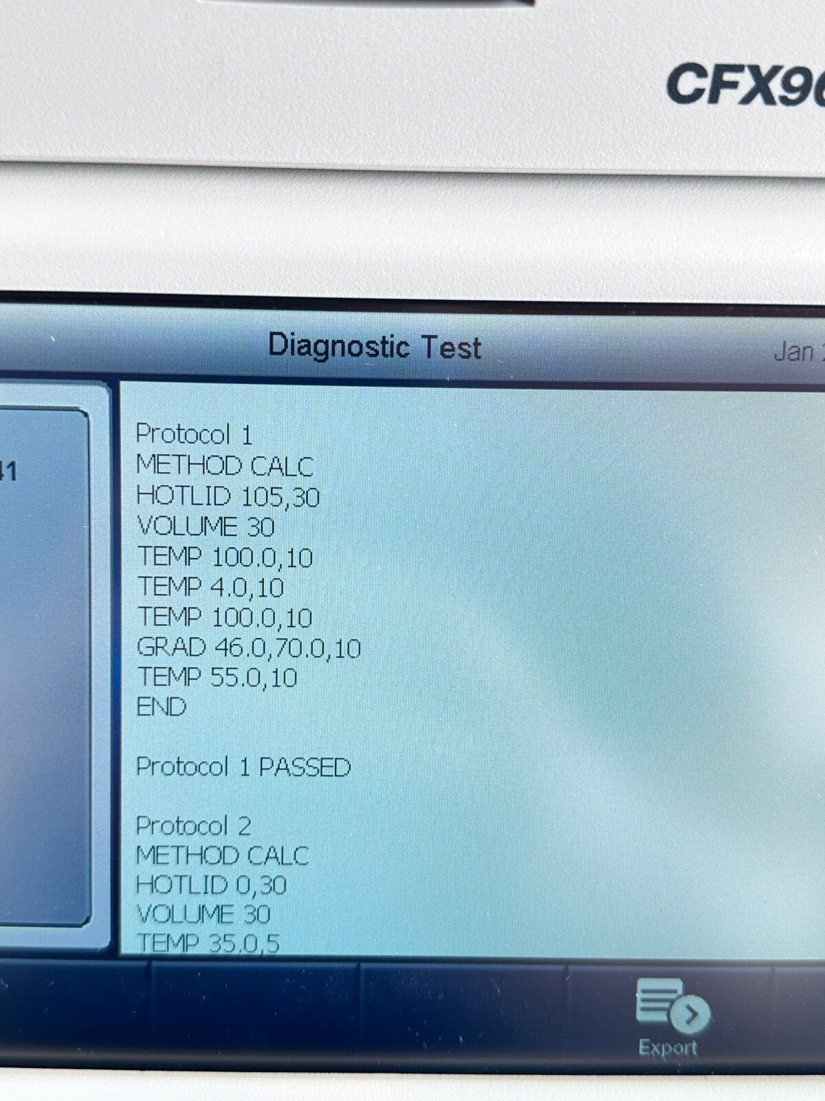 Bio-Rad C1000 Touch Thermal Cycler w CFX96 Optical Module w/laptop and software