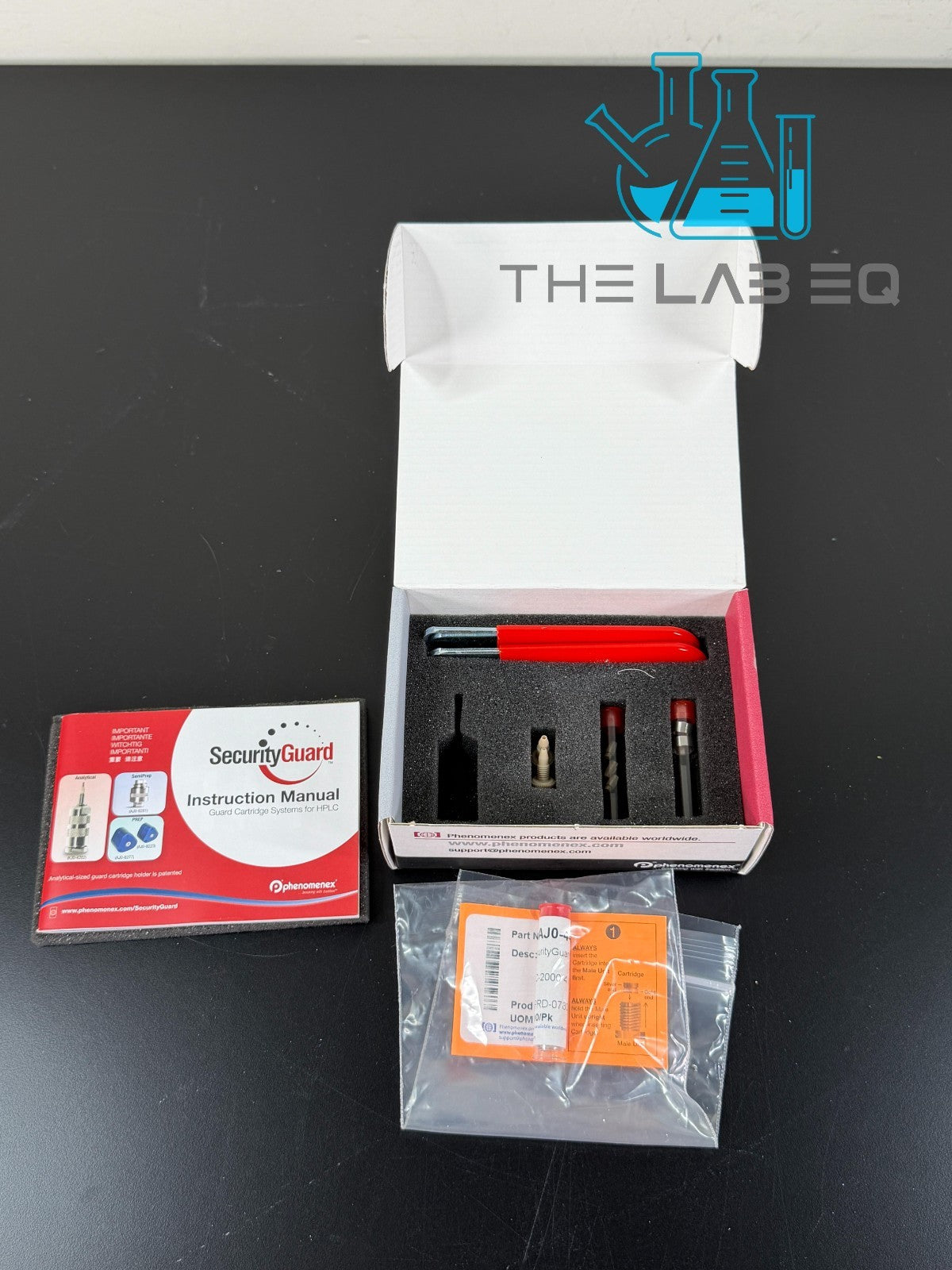 Phenomenex Part No KJ0-4282 SecurityGuard Guard Cartridge Kit
