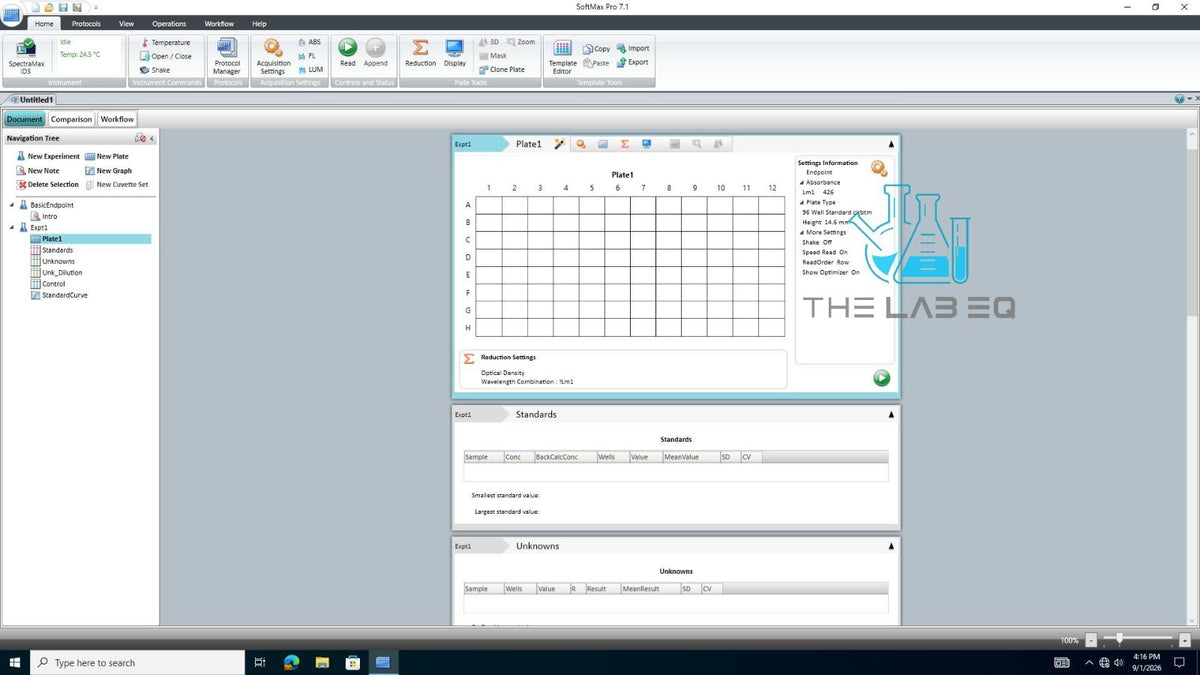 Molecular Devices SpectraMax iD3 Multi-Mode Microplate Reader w/ Software 7