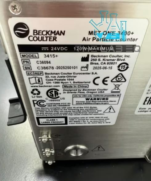 BRAND NEW 2025 Beckman Coulter MET ONE 3400+ Portable Particle Counter w/ Warran